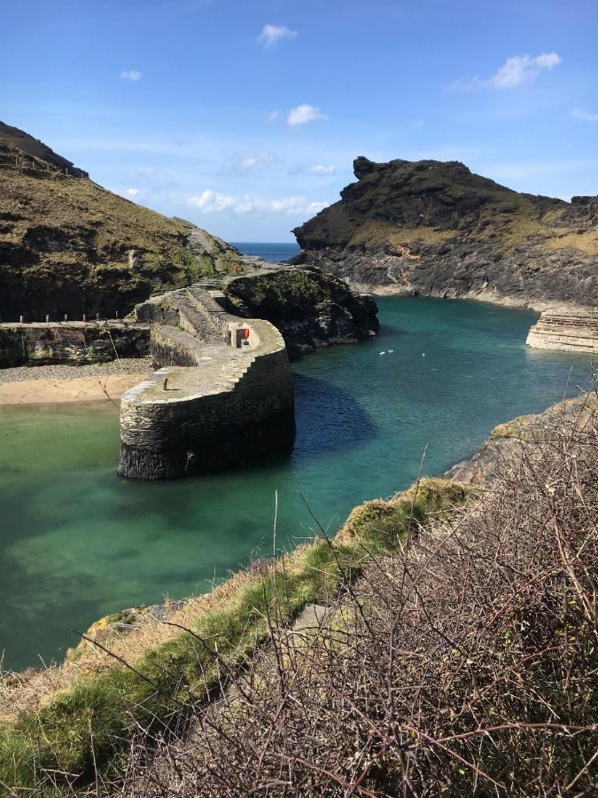 Bridge House Bed & Breakfast Boscastle Exterior foto
