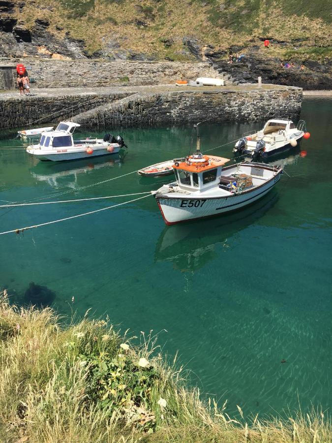 Bridge House Bed & Breakfast Boscastle Exterior foto