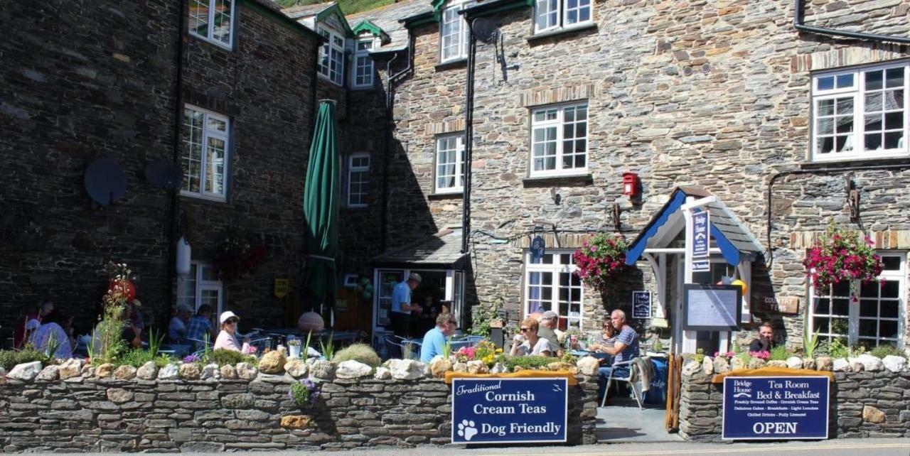 Bridge House Bed & Breakfast Boscastle Exterior foto